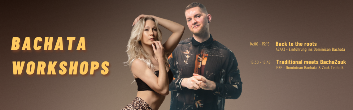 Bachata Workshop Tanzschule Salsa con Pasion Freiburg Kurse Nick Florence Event Haeder