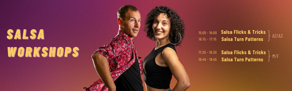 Workshop Tanzschule Salsa con Pasión Freiburg Kurse 2025 Salsa Lorenz Selina International Event
